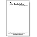 50 Page Magnetic Note-Pads with Medium Red Imprint (5.5"x8.5")
